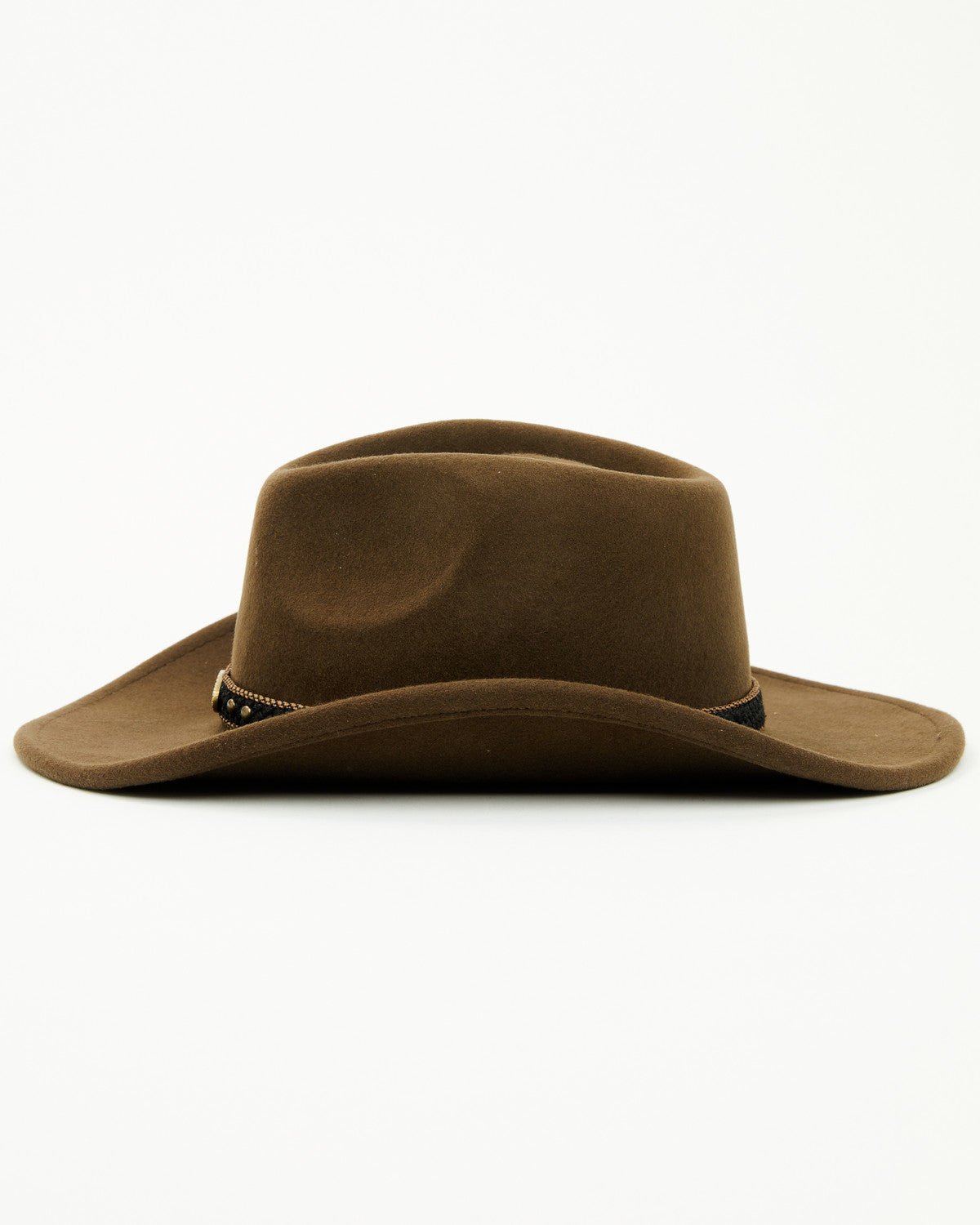 Men's Wool Felt Western Fashion Hat Pecan