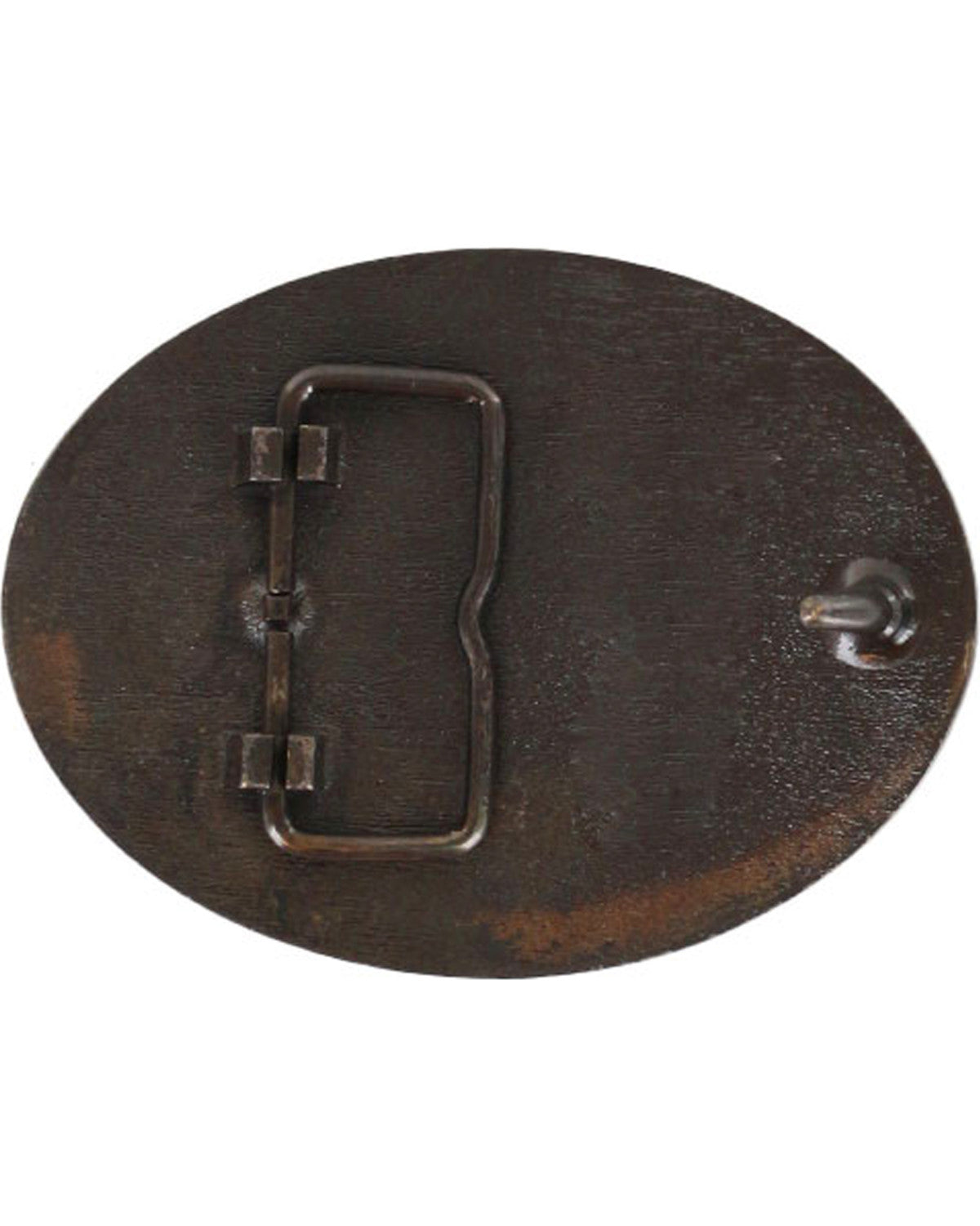Men's Bullet Proof Belt Buckle Medium Brown
