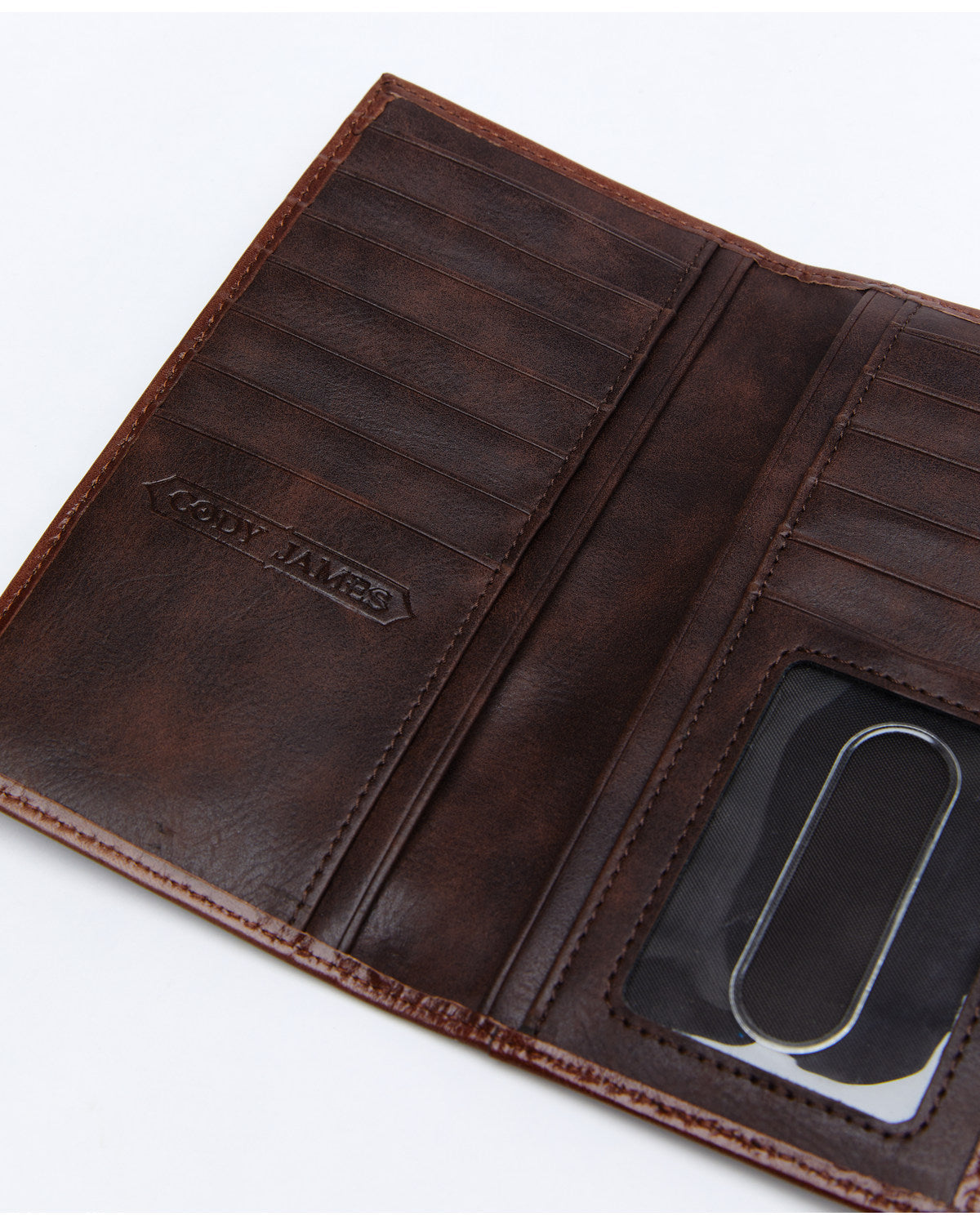 Men's Hair-On Rodeo Wallet Brown