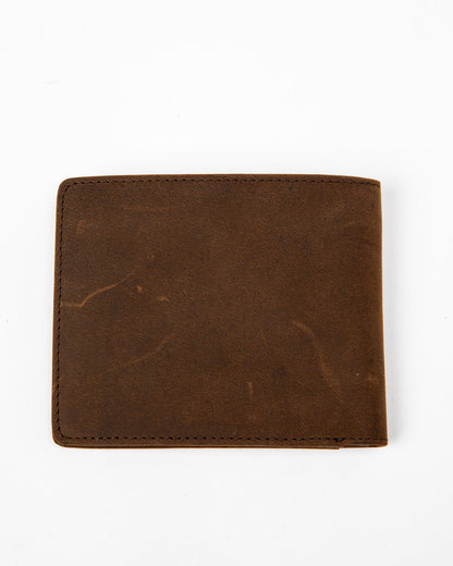 Men's Americana Bi-Fold Wallet Brown