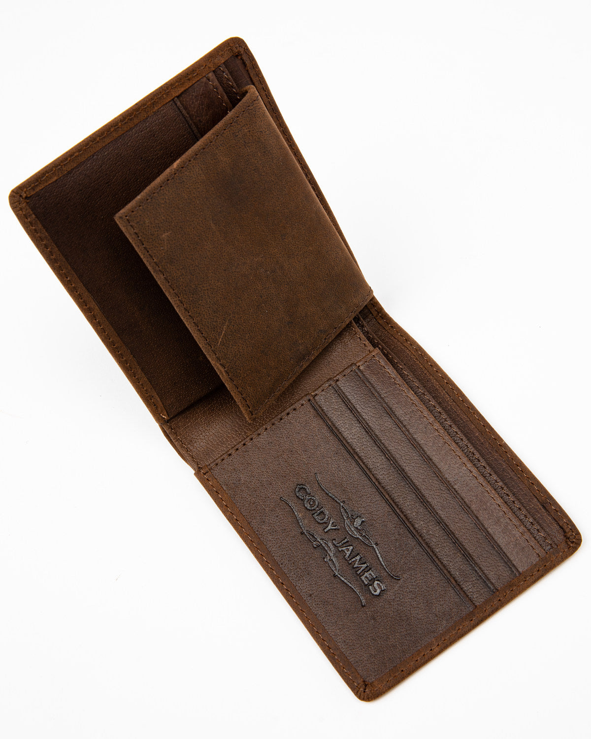 Men's Americana Bi-Fold Wallet Brown