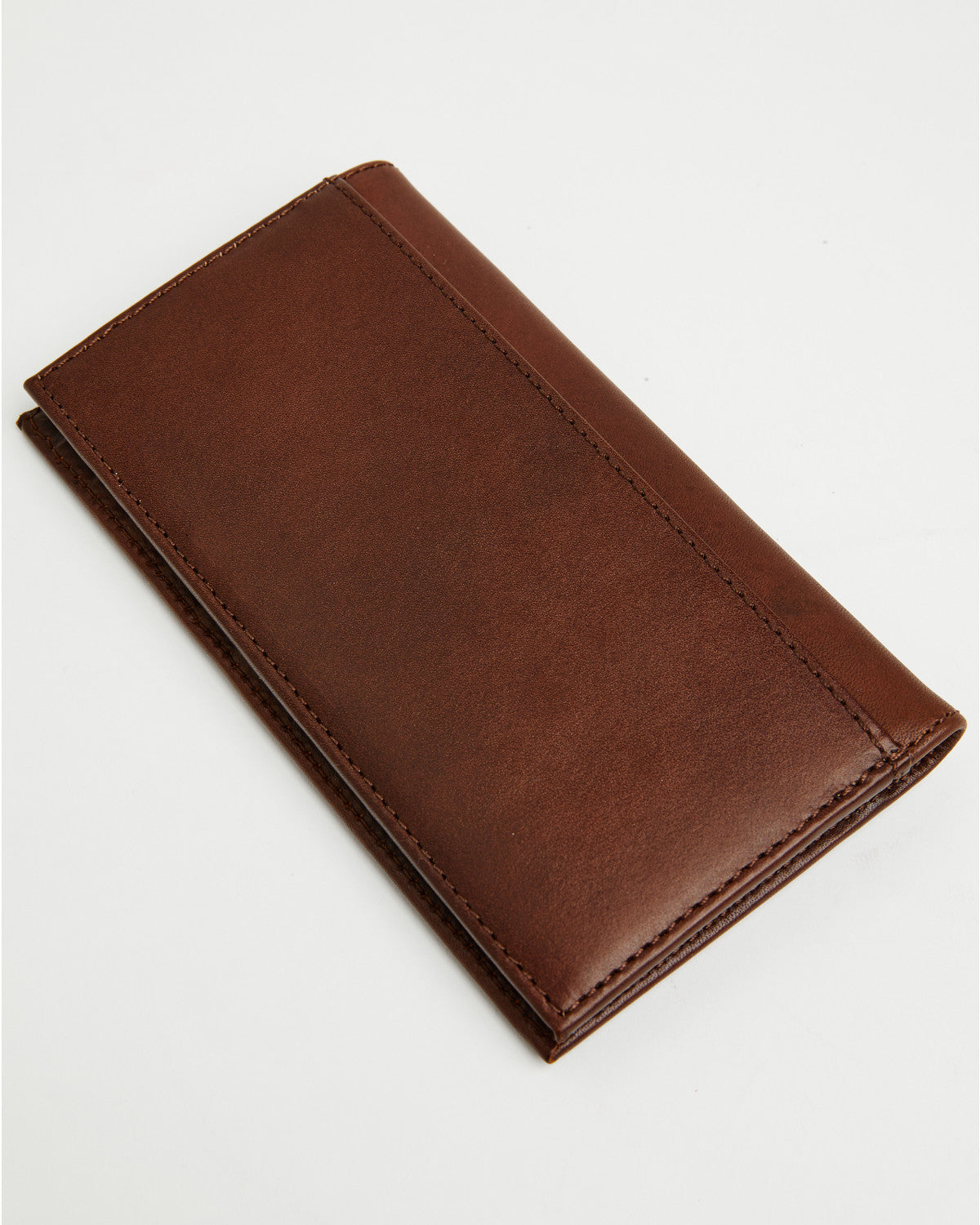 Men's Hutton Basket Weave Tooled Hair-On Bifold Rodeo Walle Brown