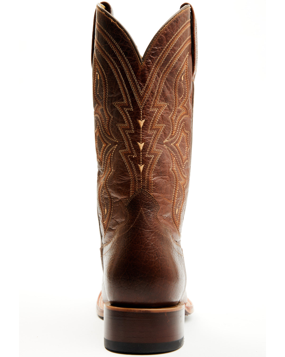 Men's Ashland Western Boots - Broad Square Toe Brown