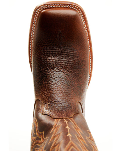 Men's Ashland Western Boots - Broad Square Toe Brown