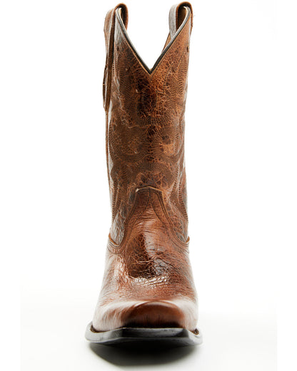 Men's Sheldon Western Boots - Square Toe Brown
