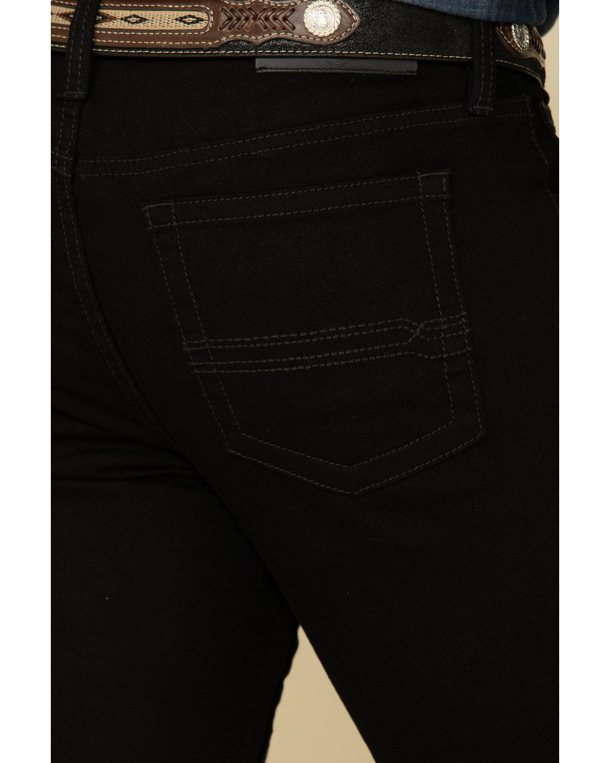 Men's Night Rider Wash Jackson Slim Straight Stretch Denim Black