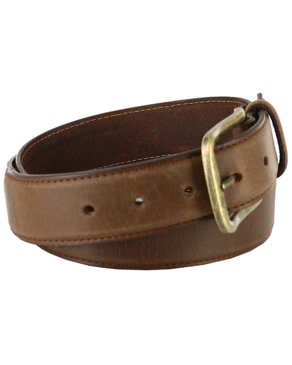 Men's Classic Leather Belt Tan
