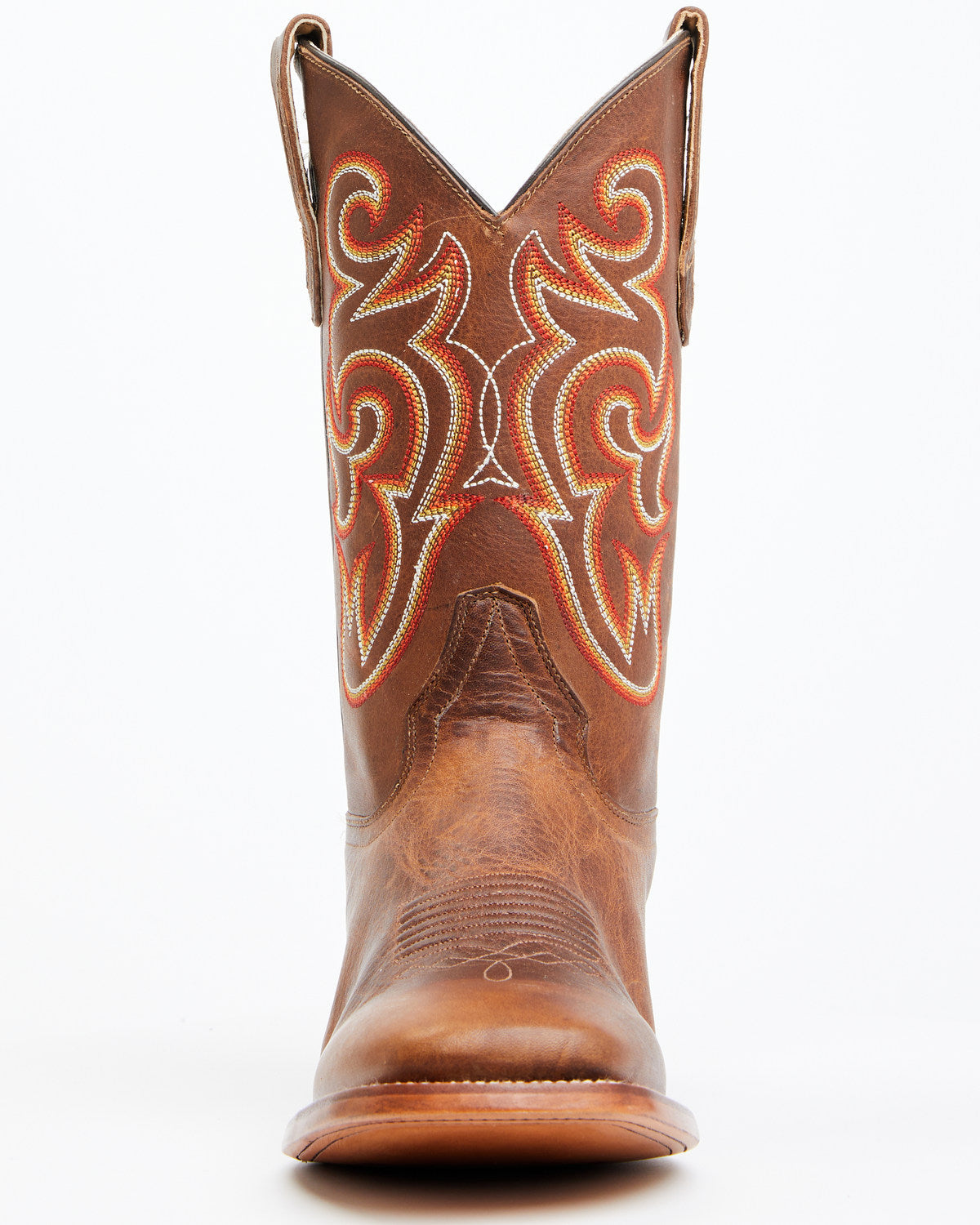 Men's Lynx Western Boots - Broad Square Toe Brown