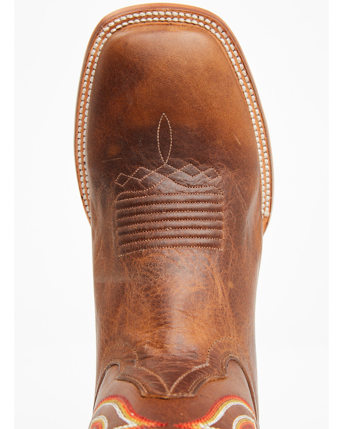 Men's Lynx Western Boots - Broad Square Toe Brown