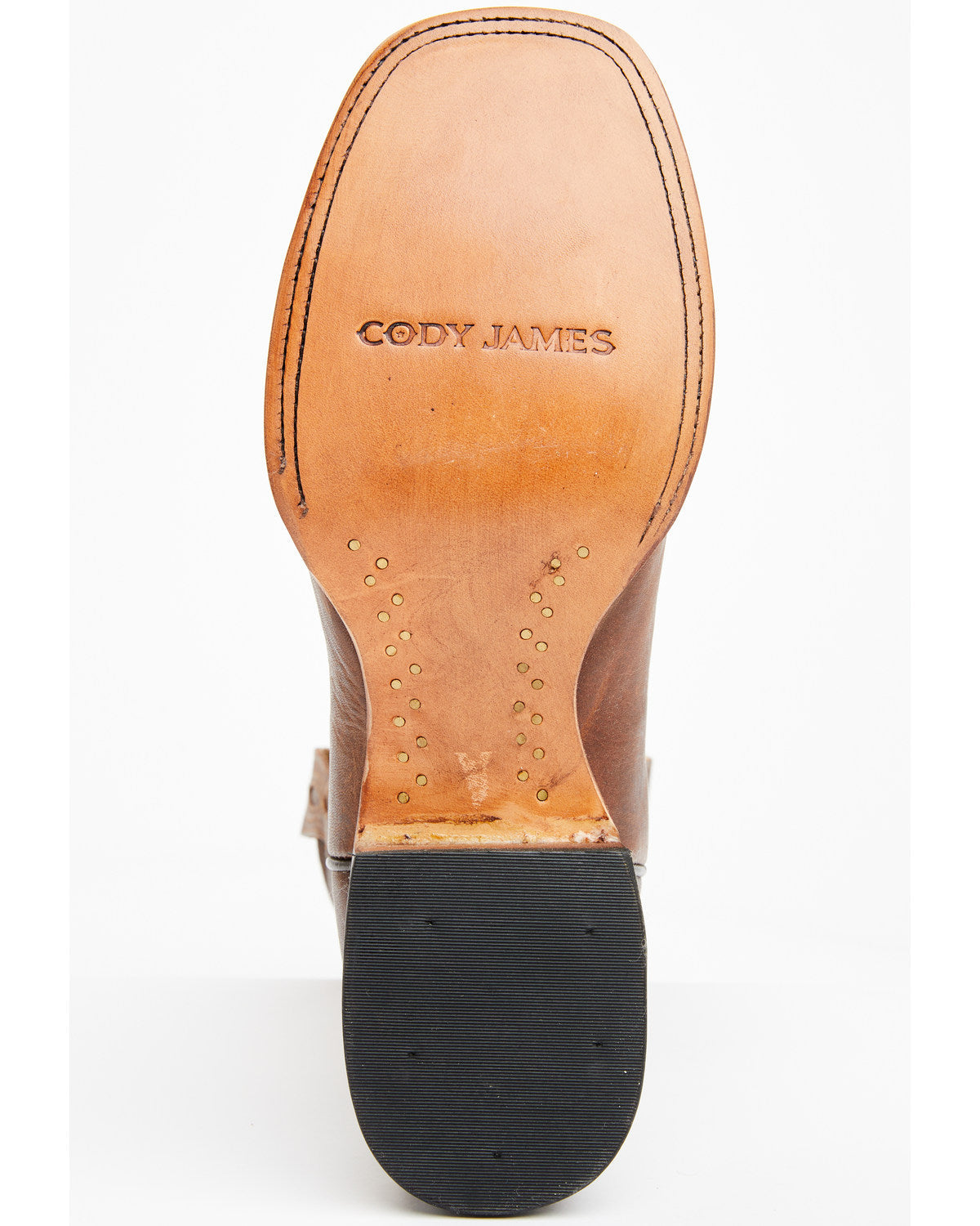 Men's Lynx Western Boots - Broad Square Toe Brown