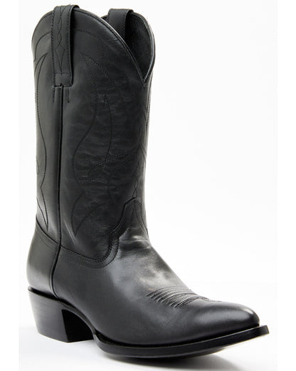 Men's Western Boots - Round Toe Black