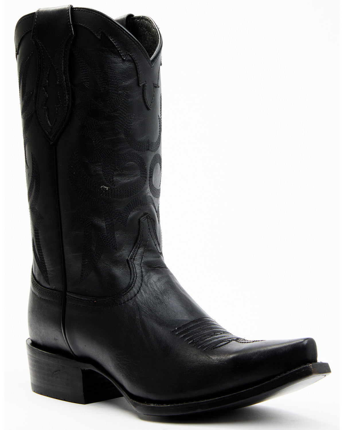Men's Western Boots - Snip Toe Black
