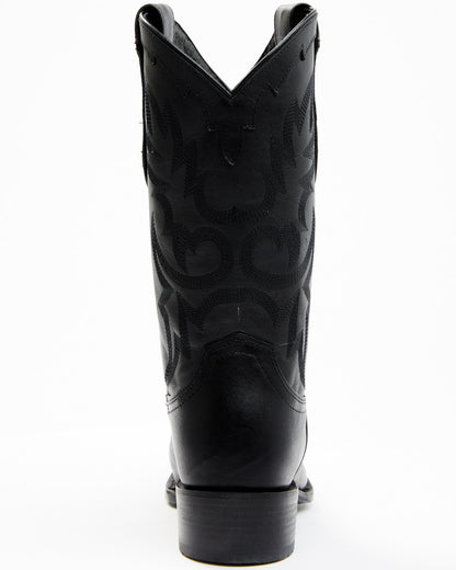 Men's Western Boots - Snip Toe Black