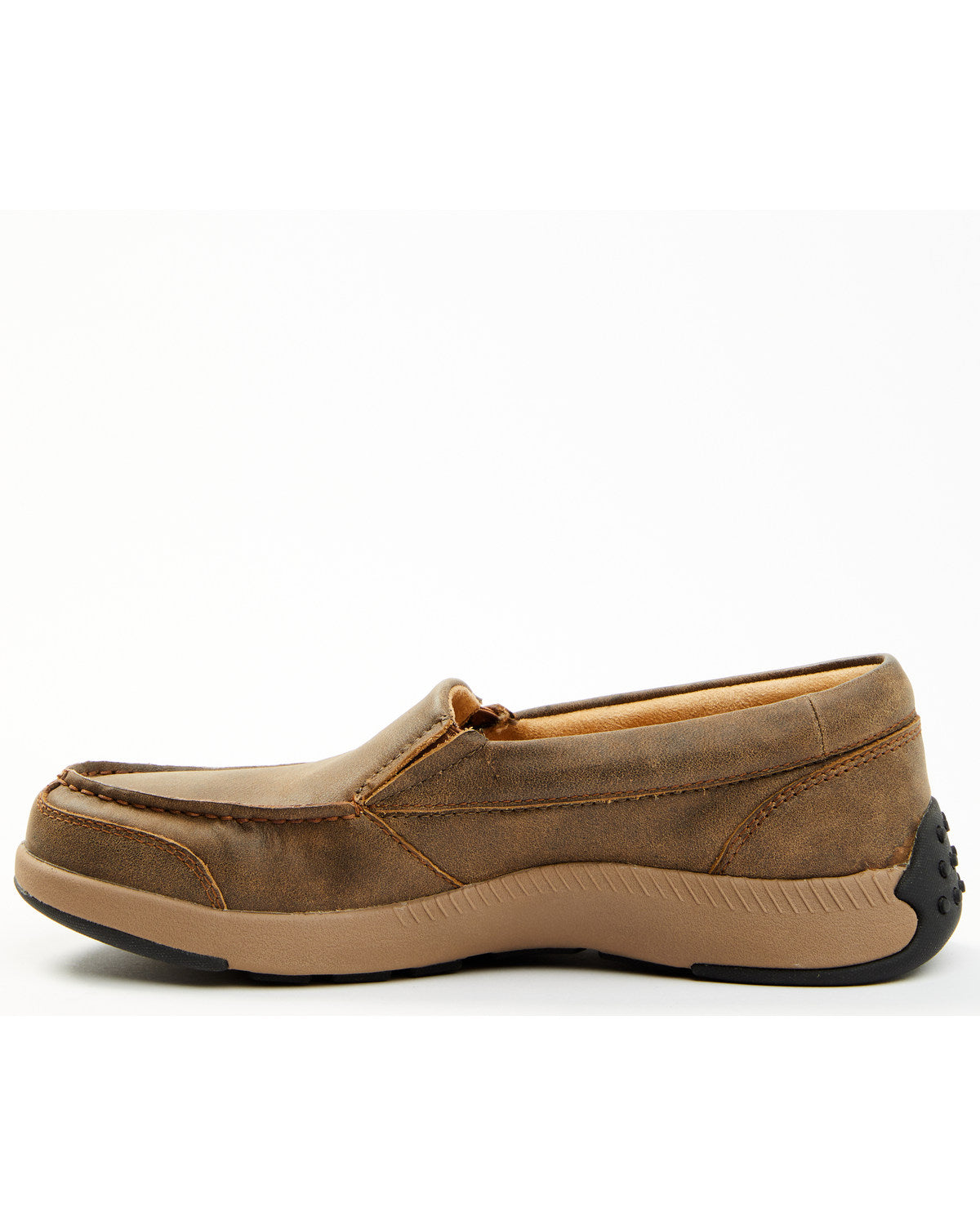 Men's Trust Me Beaned Slip-On Casual Oxford Shoes - Moc Toe Tan