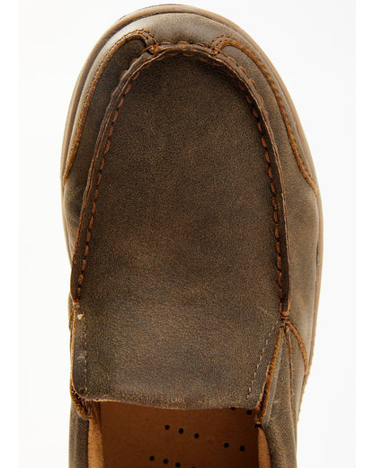 Men's Trust Me Beaned Slip-On Casual Oxford Shoes - Moc Toe Tan