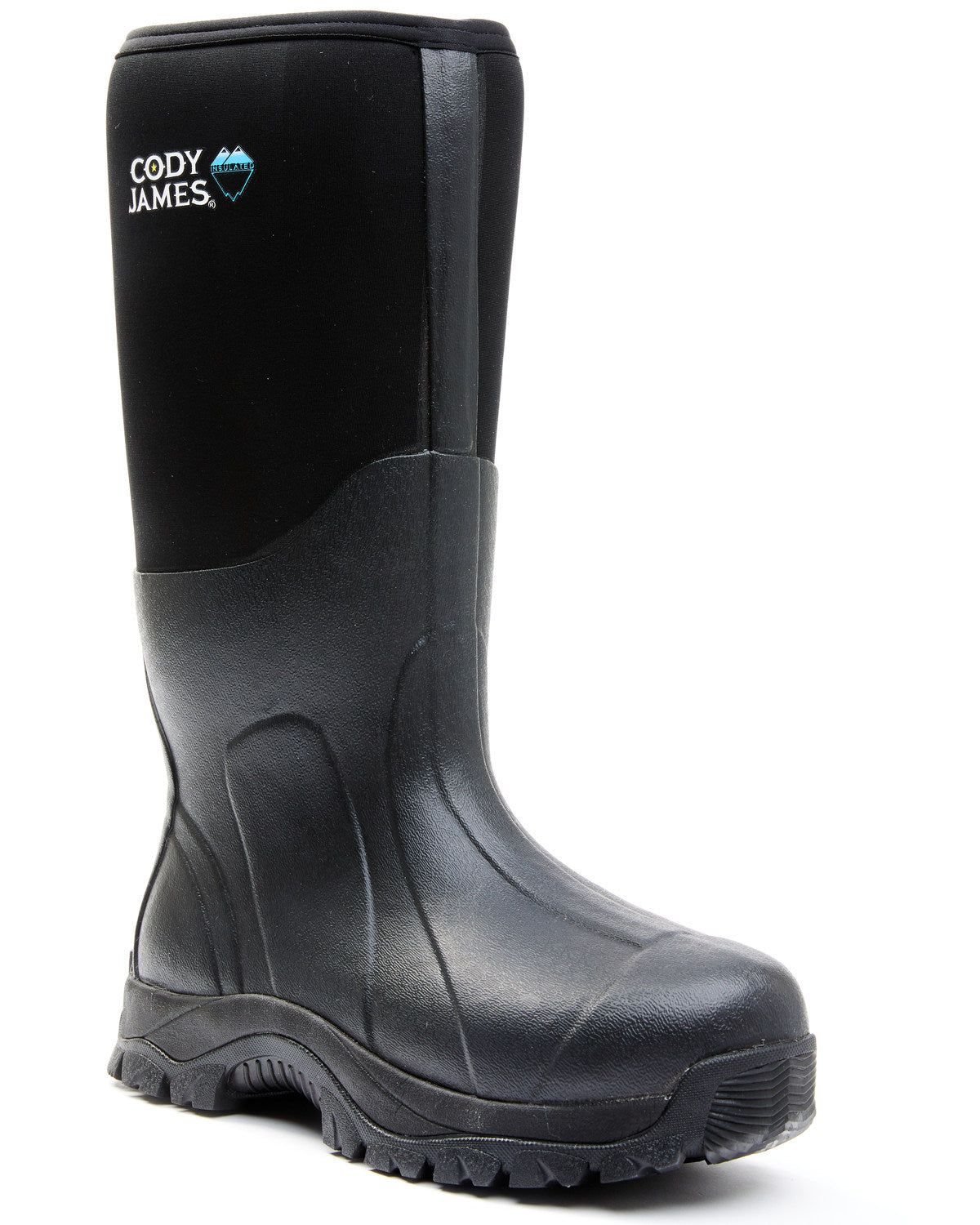 Men's Glacier Guard Insulated Rubber Boots - Composite Toe Black