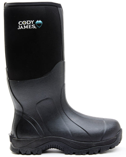 Men's Glacier Guard Insulated Rubber Boots - Composite Toe Black