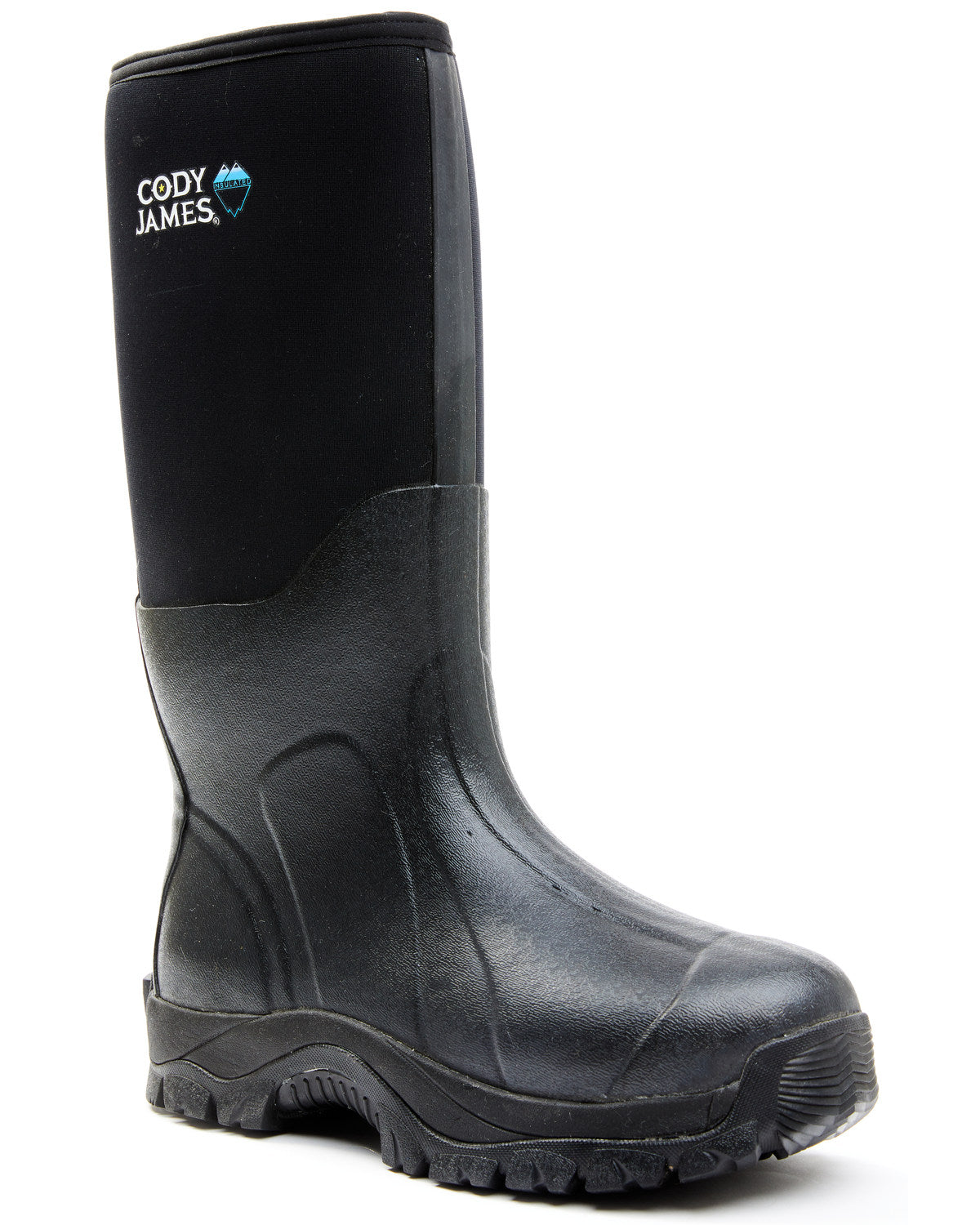 Men's Glacier Guard Insulated Rubber Boots - Soft Toe Black
