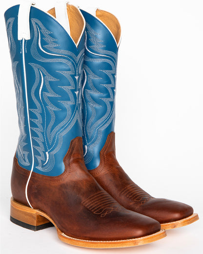 Men's Walker Western Boots - Broad Square Toe Copper