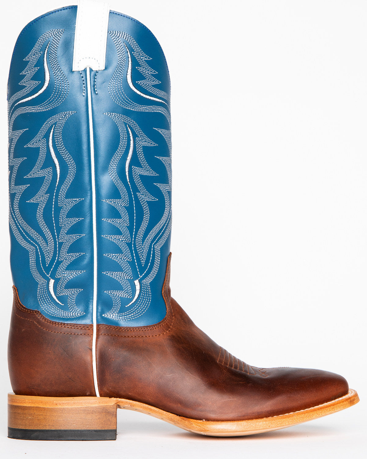 Men's Walker Western Boots - Broad Square Toe Copper