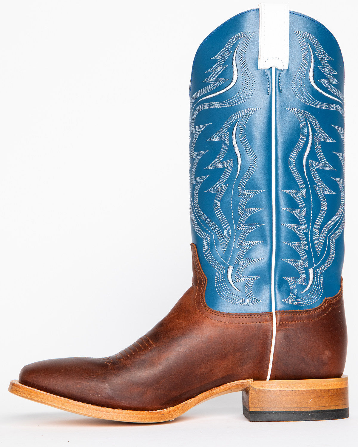 Men's Walker Western Boots - Broad Square Toe Copper