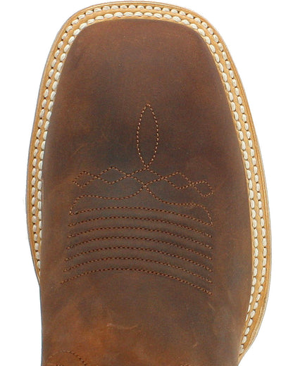Men's Walker Western Boots - Broad Square Toe Copper