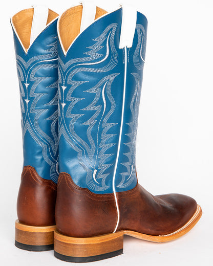Men's Walker Western Boots - Broad Square Toe Copper